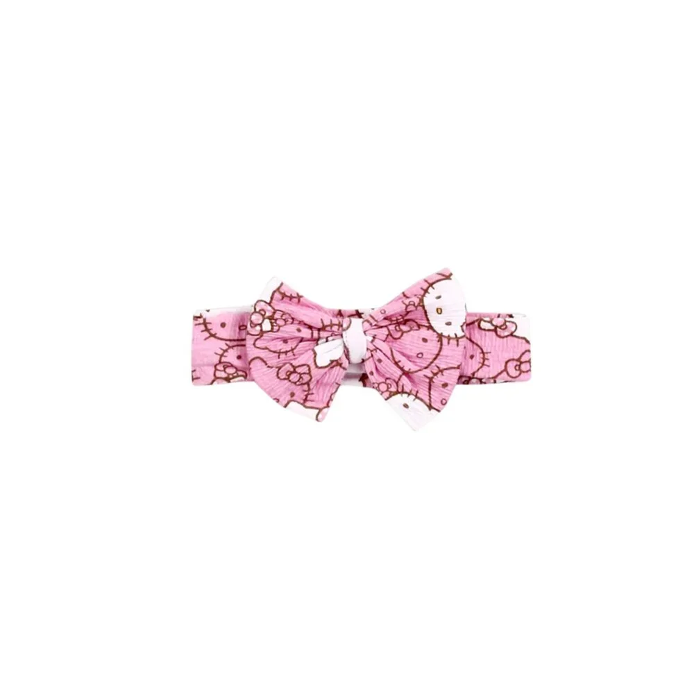 Hello Kitty Baby Bodysuit Matching Headband, Pink NWT Sanrio - Picture 2 of 2